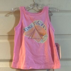 PINK FLOYD DARK SIDE OF THE MOON TANK: PINK: NEW WITH TAGS: SIZE S (6-6X)